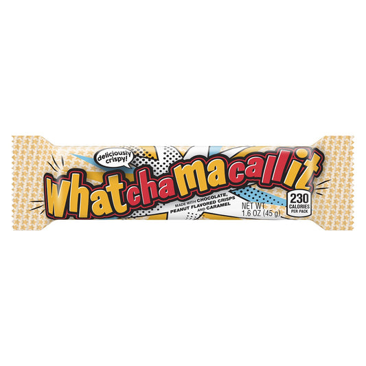 WHATCHAMACALLIT Candy Bars Bulk Box, 36 Count Individual Full Size Bars, 1.6 oz Candy & Chocolate Pasteur Pharmacy