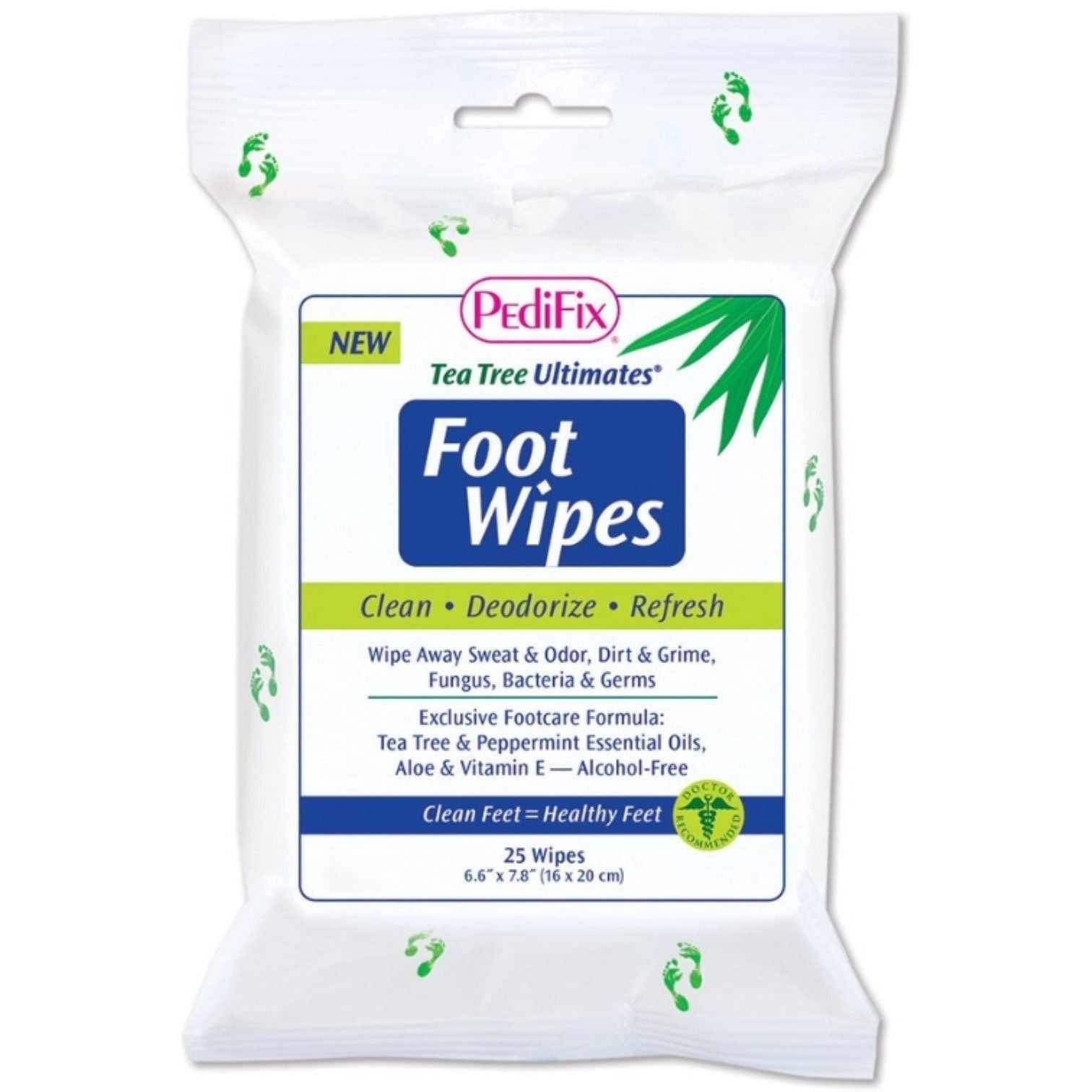 PediFix Tea Tree Ultimates Foot Wipes Hand Sanitizers & Wipes Pasteur Pharmacy