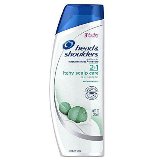 Head & Shoulders Itchy Scalp Care 2-in-1 – Eucalyptus Infused (8.45 fl oz) Shampoo & Conditioner Pasteur Pharmacy