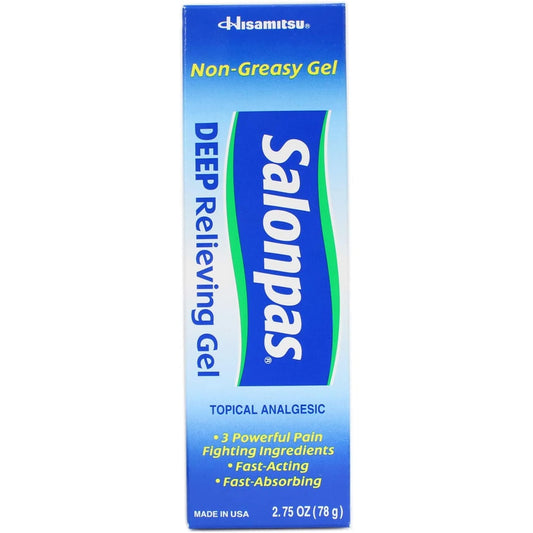 Salonpas Deep Pain Relieving Gel - 2.5 Oz Medicine & Drugs Pasteur Pharmacy