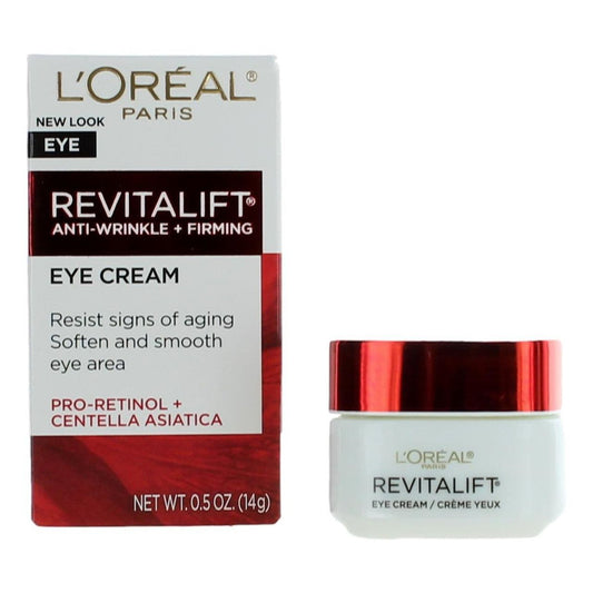 L'Oreal Paris Revitalift Anti Wrinkle Firming Eye Cream, Fragrance Free, 0.5 Oz Health & Beauty Pasteur Pharmacy