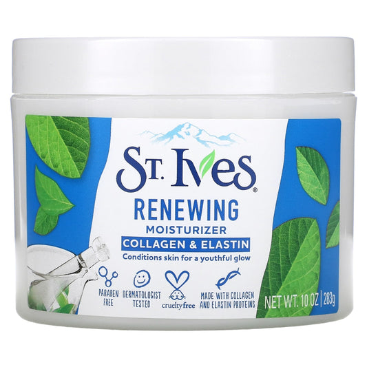 St. Ives Renewing Collagen And Elastin Facial Moisturizer, 10 Oz Face Moisturizer Pasteur Pharmacy