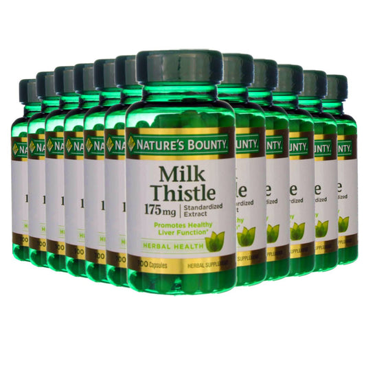 Nature's Bounty Milk Thistle Standardized Extract 175 Mg Capsules Vitamins & Supplements Pasteur Pharmacy