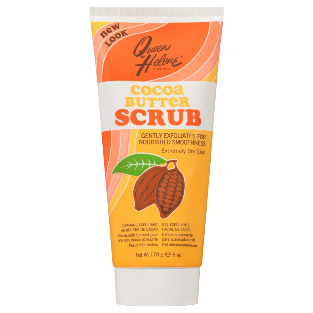 Queen Helene Soothing Cocoa Butter Natural Facial Scrub, 6 Ounce Tube Scrubs Pasteur Pharmacy