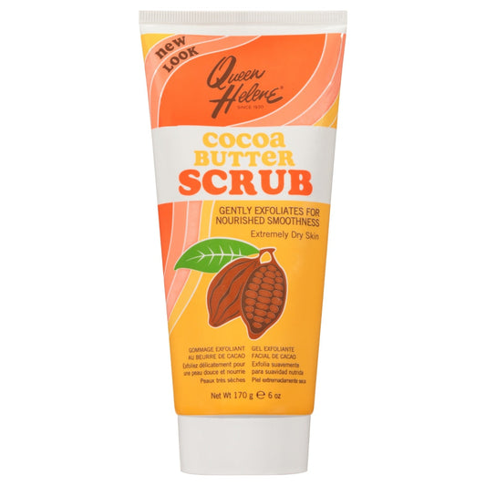 Queen Helene Soothing Cocoa Butter Natural Facial Scrub, 6 Ounce Tube Scrubs Pasteur Pharmacy