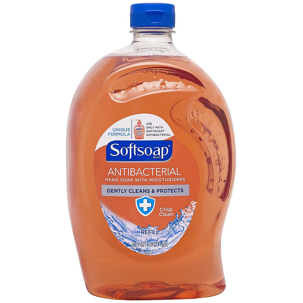 Softsoap 56-oz Antibacterial Crisp Clean Liquid Soap Refill Liquid Hand Soap Pasteur Pharmacy