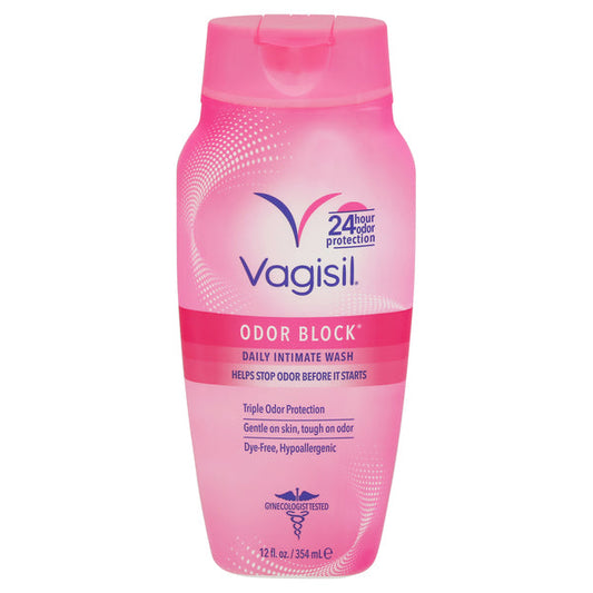 Vagisil Odor Block Daily Intimate Feminine Wash, 12 Fl Oz Personal Care Pasteur Pharmacy