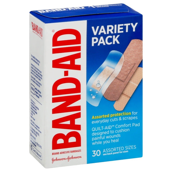 Band-Aid Brand Adhesive Bandages Family Variety Pack