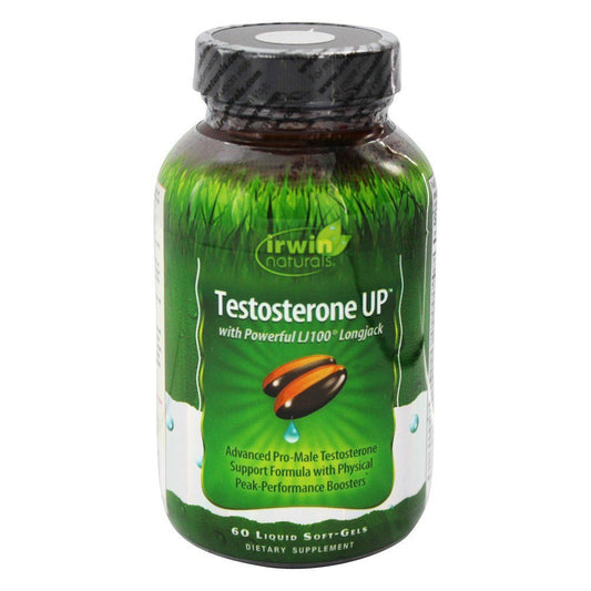 Irwin Naturals Testosterone UP, 60 Liquid Soft-Gels Vitamins & Supplements Pasteur Pharmacy