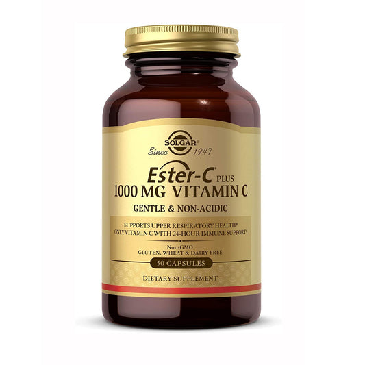Solgar Ester-C Plus 1000 Mg Vitamin C 50 Capsules Vitamins & Supplements Pasteur Pharmacy