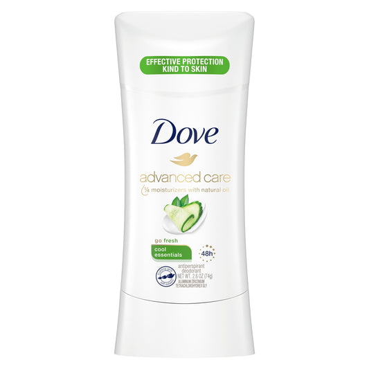 Dove Cool Essentials Deodorant Stick - Cucumber & Green Tea - 2.6 oz Deodorant & Anti-Perspirant Pasteur Pharmacy