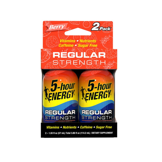 5-Hour Energy Regular Strength Berry 2 Pack Shot Personal Care Pasteur Pharmacy