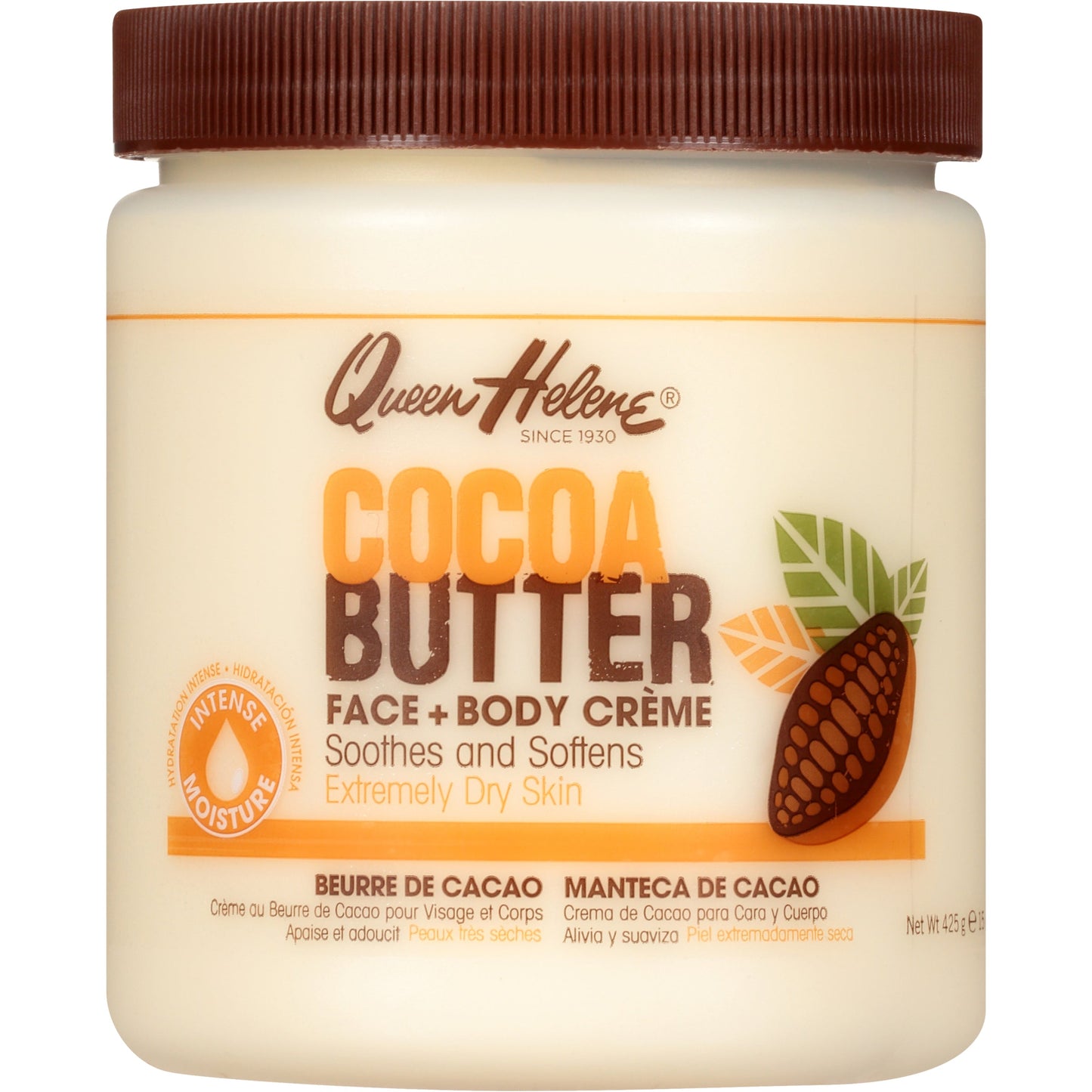 Queen Helene Cocoa Butter Face + Body Crème 15 Oz. Jar Cooking & Baking Ingredients Pasteur Pharmacy
