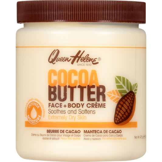 Queen Helene Cocoa Butter Face + Body Crème 15 Oz. Jar Cooking & Baking Ingredients Pasteur Pharmacy