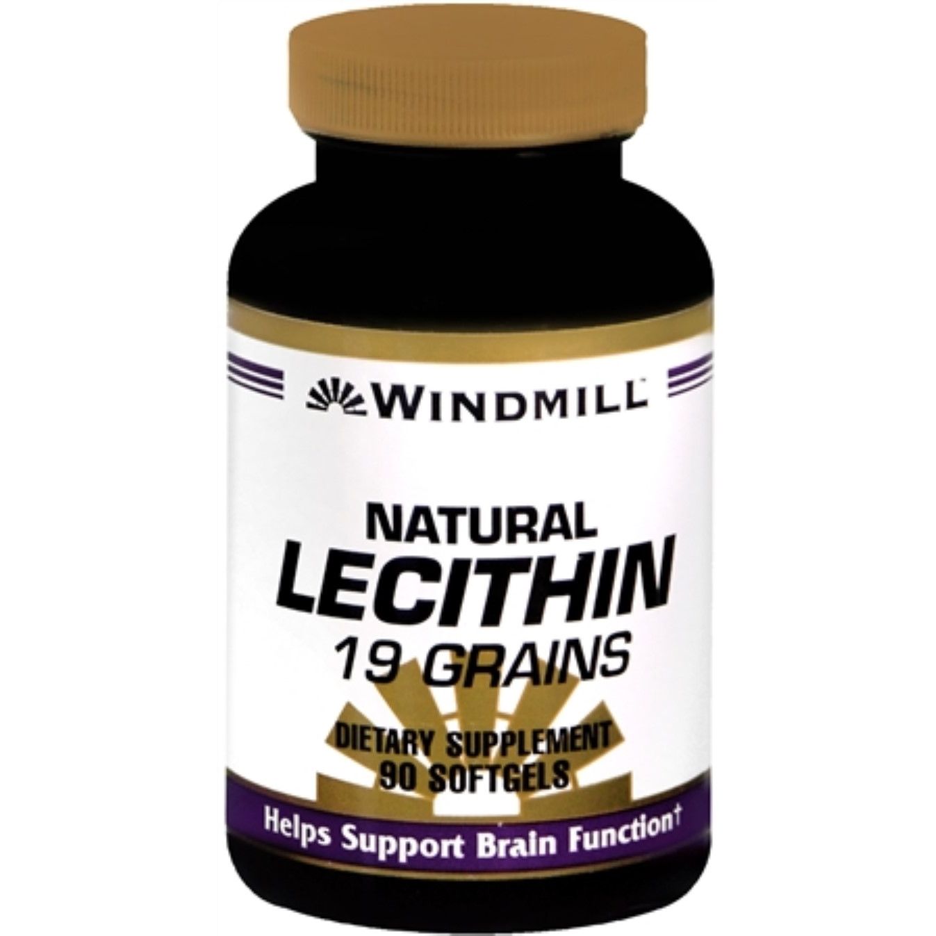 Windmill Natural Lecithin – 19 Grains (1200 mg), Softgels Vitamins & Supplements Pasteur Pharmacy