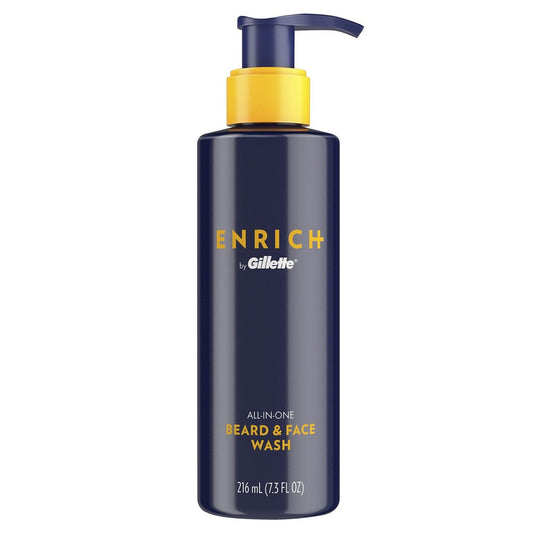 Enrich Beard & Face Wash, All-in-One Personal Care Pasteur Pharmacy