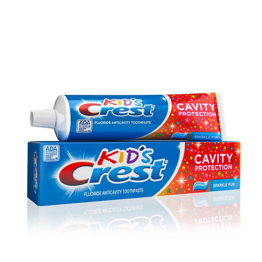 Crest Kids Fluoride Anticavity Toothpaste Sparkle Fun Flavor 4.6 Ounce Tube Toothpaste Pasteur Pharmacy