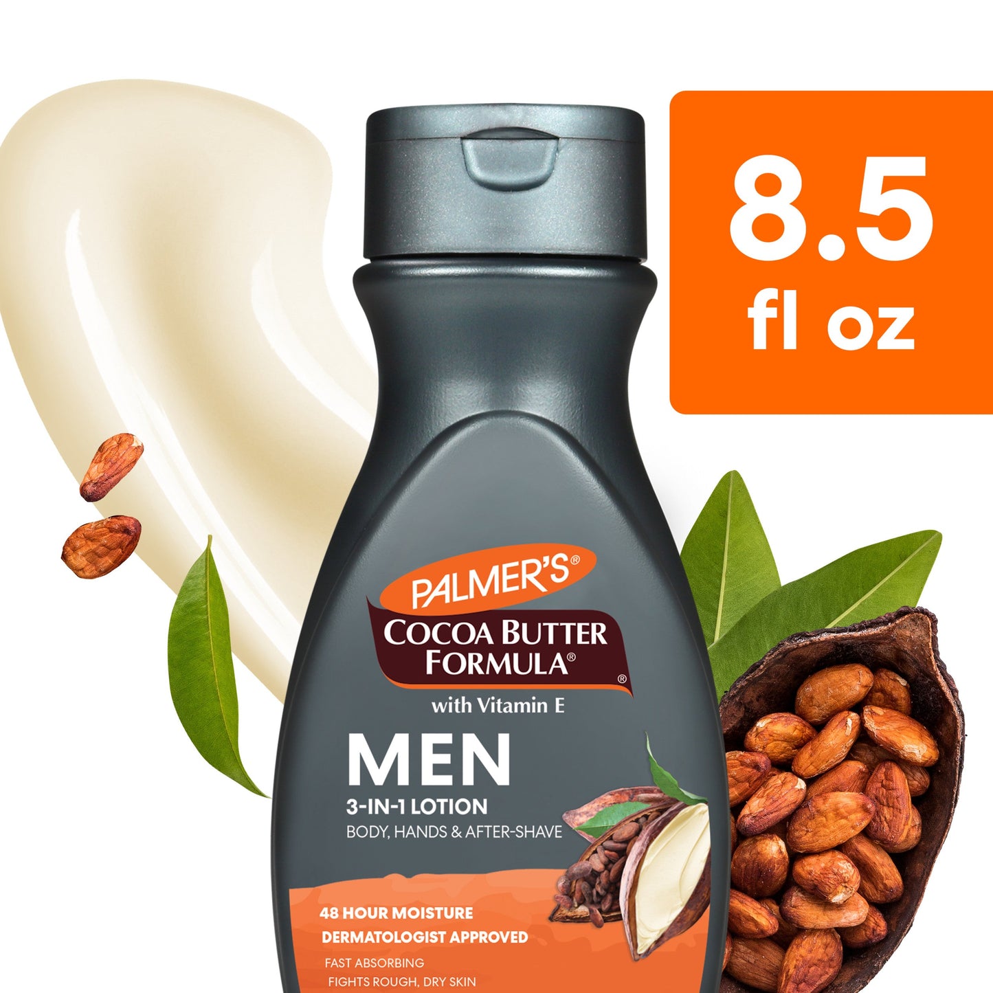 Palmer's Cocoa Butter Formula For Men Body & Face Lotion 8.5 Oz Lotion & Moisturizer Pasteur Pharmacy