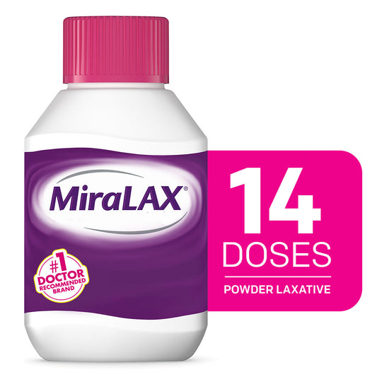 MiraLAX Laxative Powder Unflavored 14 doses Health & Beauty Pasteur Pharmacy