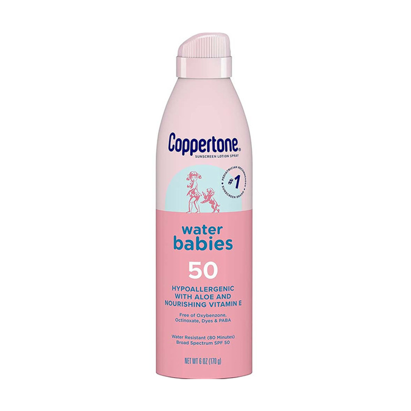 Coppertone Water Babies Sunscreen Lotion Spray, Broad Spectrum SPF 50 Sunscreen Pasteur Pharmacy