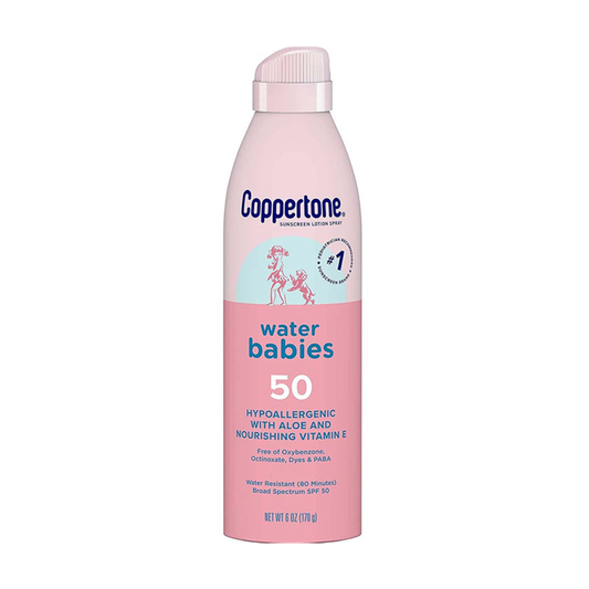 Coppertone Water Babies Sunscreen Lotion Spray, Broad Spectrum SPF 50 Sunscreen Pasteur Pharmacy