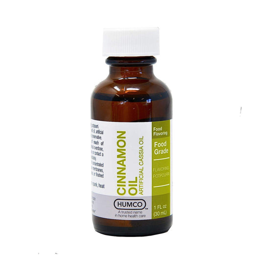Humco Cinnamon Oil Food Grade 1oz Oil & Vinegar Dispensers Pasteur Pharmacy