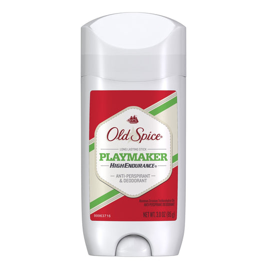 Old Spice High Endurance Invisible Solid Antiperspirant Deodorant Playmaker Scent 3 oz Deodorant Pasteur Pharmacy