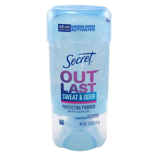 Secret Outlast Antiperspirant Deodorant Clear Gel Protecting Powder Deodorant Pasteur Pharmacy