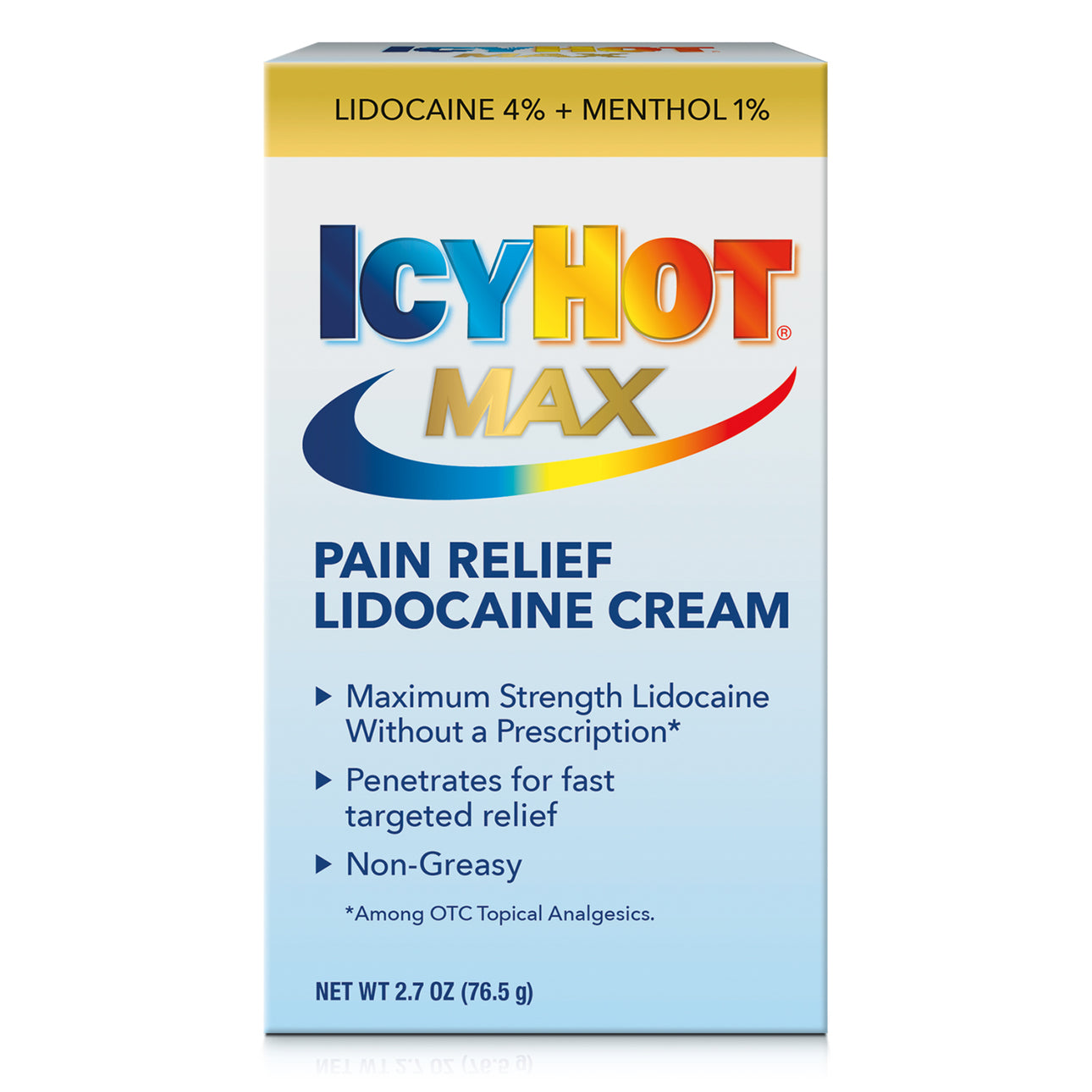 Icy Hot Max Strength Pain Relief Lidocaine Cream Health & Beauty Pasteur Pharmacy