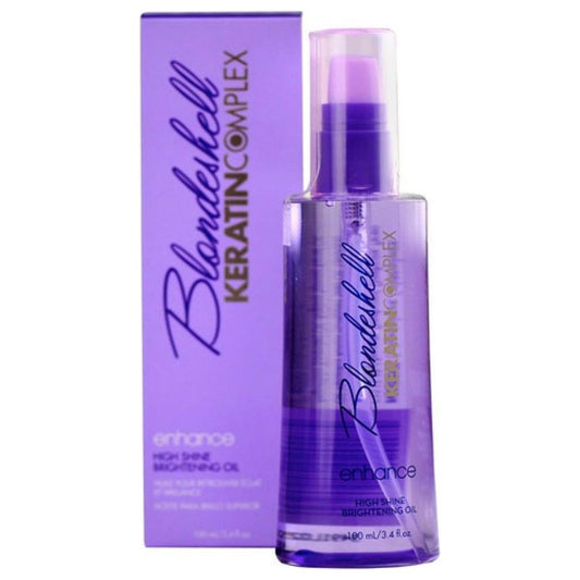 Keratin Complex Blondeshell Enhance High Shine Brightening Oil 3.4 Oz Hair Oil Pasteur Pharmacy