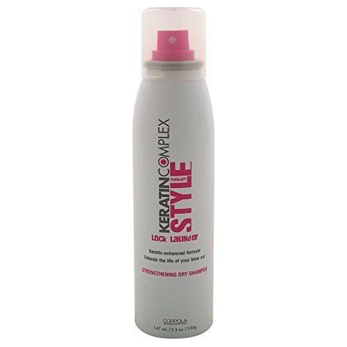 Keratin Complex Style Therapy Lock Launder Strengthening Dry Shampoo 3.5 oz