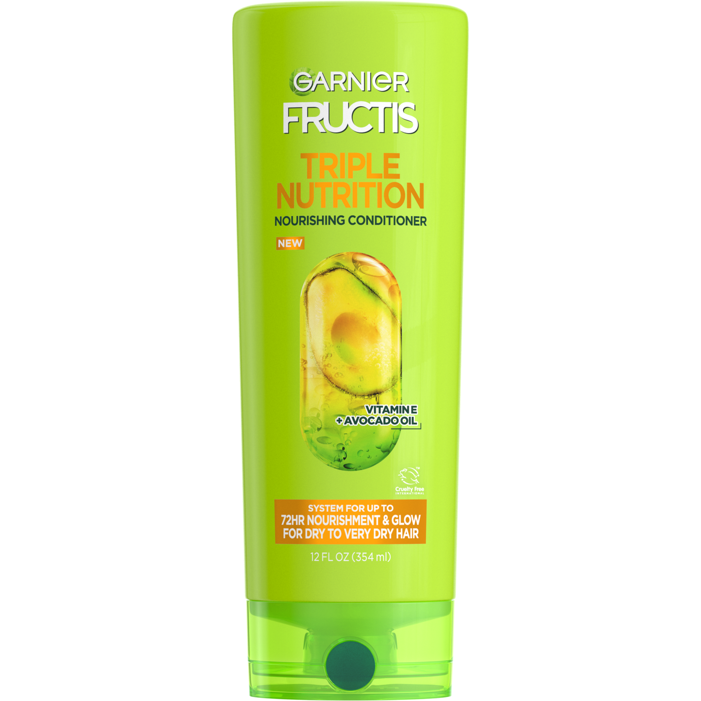 Fructis Garnier Triple Nutrition Nourishing Conditioner, 12 Fl Oz Conditioners Pasteur Pharmacy