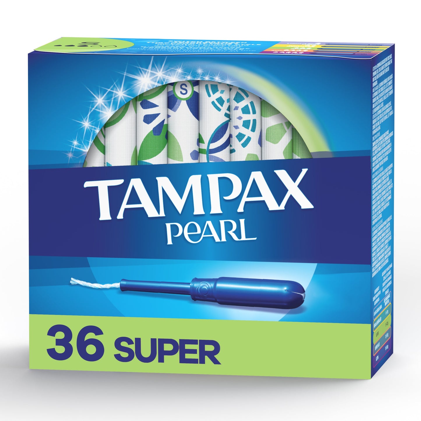 Tampax Pearl Tampons Super Absorbency With Leak Guard Braid, Unscented Tampons Pasteur Pharmacy