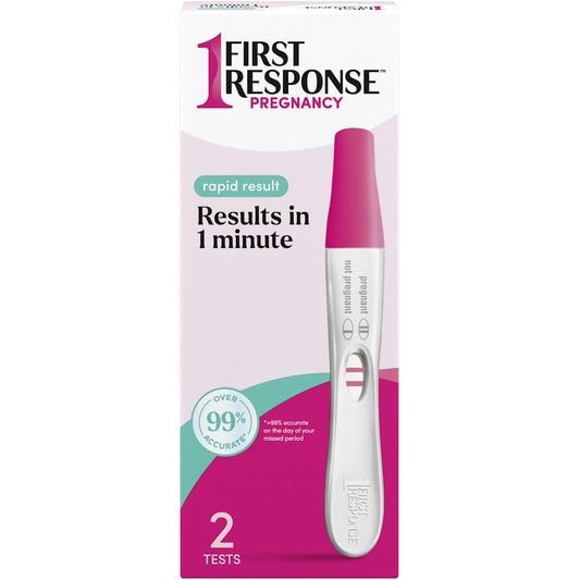 First Response Pregnancy Test Rapid Result - 2 Tests Pregnancy Tests Pasteur Pharmacy
