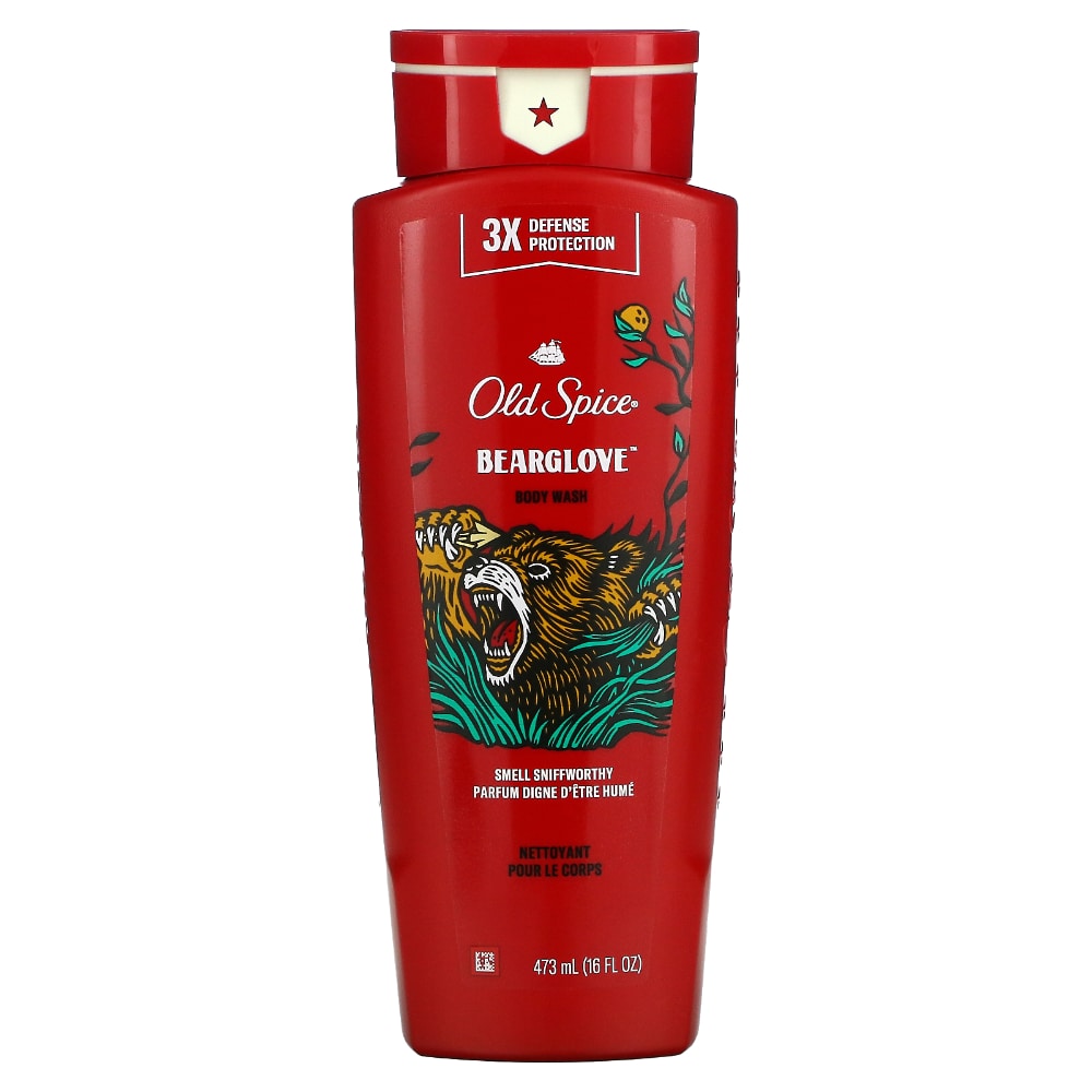 Old Spice® Wild Collection Bearglove Scent Body Wash – 16 Fl Oz Body Wash Pasteur Pharmacy