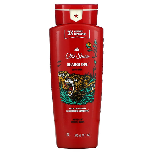 Old Spice® Wild Collection Bearglove Scent Body Wash – 16 Fl Oz Body Wash Pasteur Pharmacy
