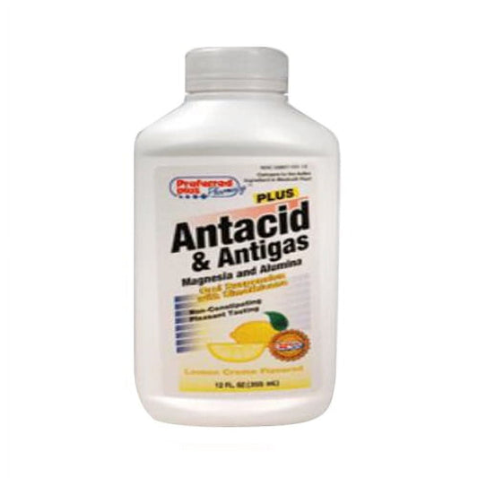 Preffered Plus Kpp Antacid And Antigas Oral Suspension, Lemon - 12 Oz Medicine & Drugs Pasteur Pharmacy
