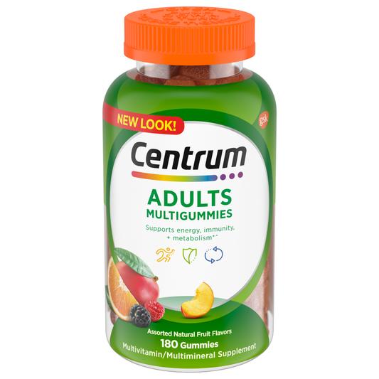Centrum® MultiGummies – Multivitamin Supplement for Adults Vitamins & Supplements Pasteur Pharmacy