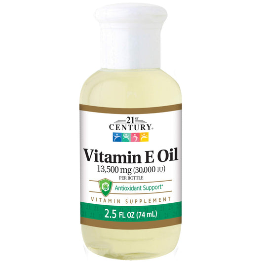 Aceite de vitamina E 30000 U.I. Dl-alfa líquido de 21st Century - 2.5 oz