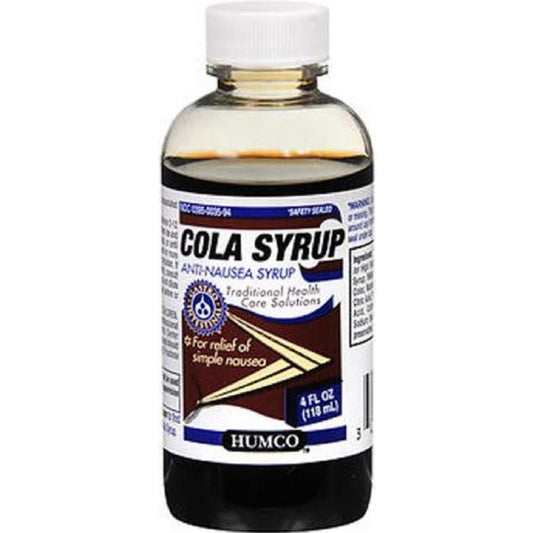 Humco Cola Syrup (4 Oz / 118 mL) Syrup Pasteur Pharmacy