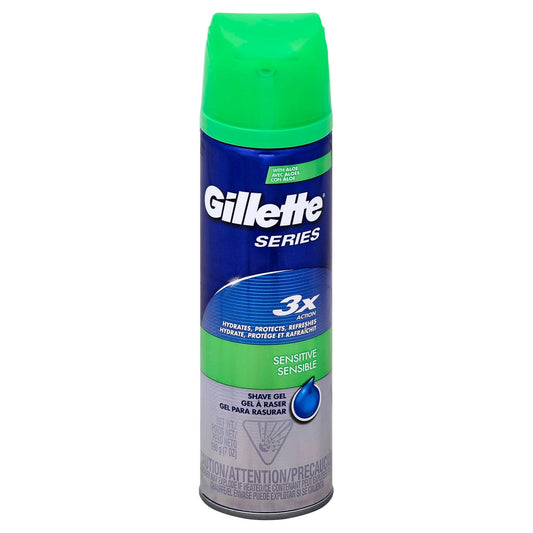 Gillette Series Sensitive Soothing With Aloe Vera Men's Shave Gel Shave Gel Pasteur Pharmacy
