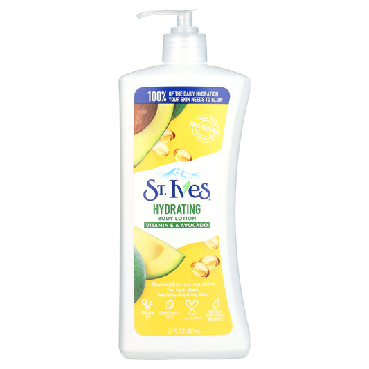 St. Ives Daily Hydrating Vitamin E And Avocado Body Lotion 21oz Lotion & Moisturizer Pasteur Pharmacy