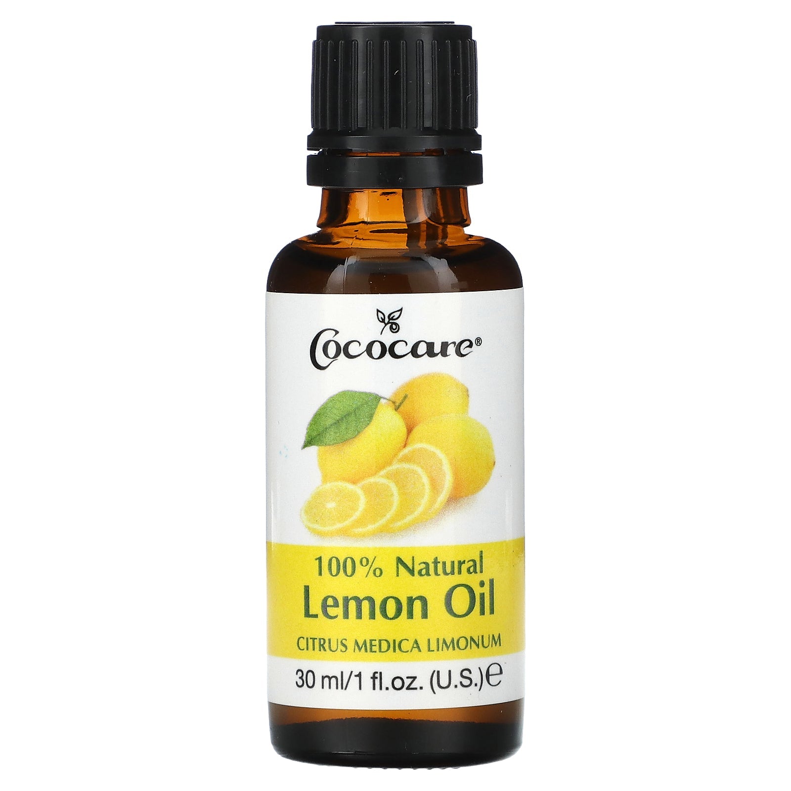 Cococare 100% Natural Lemon Oil 1 Fl Oz (30 Ml) Massage & Relaxation Pasteur Pharmacy