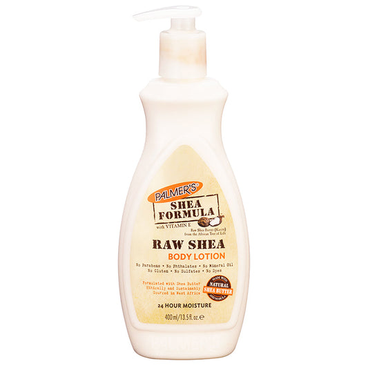 Palmer's Shea Butter Formula Raw Shea Nourish Body Lotion with Pump, 13.5 fl oz Lotion & Moisturizer Pasteur Pharmacy