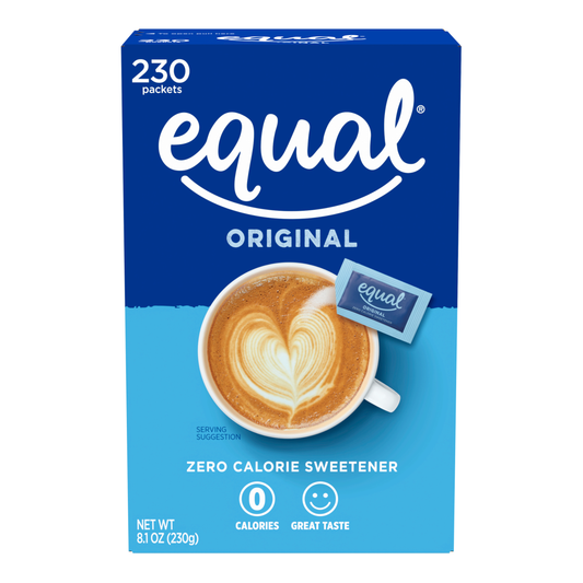 Equal Original Zero Calorie Sweetener Packets 0.035 Ounce Sugar & Sweeteners Pasteur Pharmacy