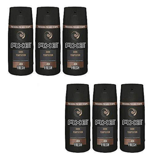 Axe Dark Temptation Body Spray Deodorant For Men, 4 Oz Deodorant Pasteur Pharmacy