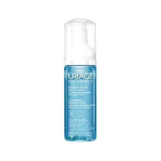 Uriage Gentle Facial Cleansing Foam & Makeup Remover - Suitable for Normal & Combination Skin Types