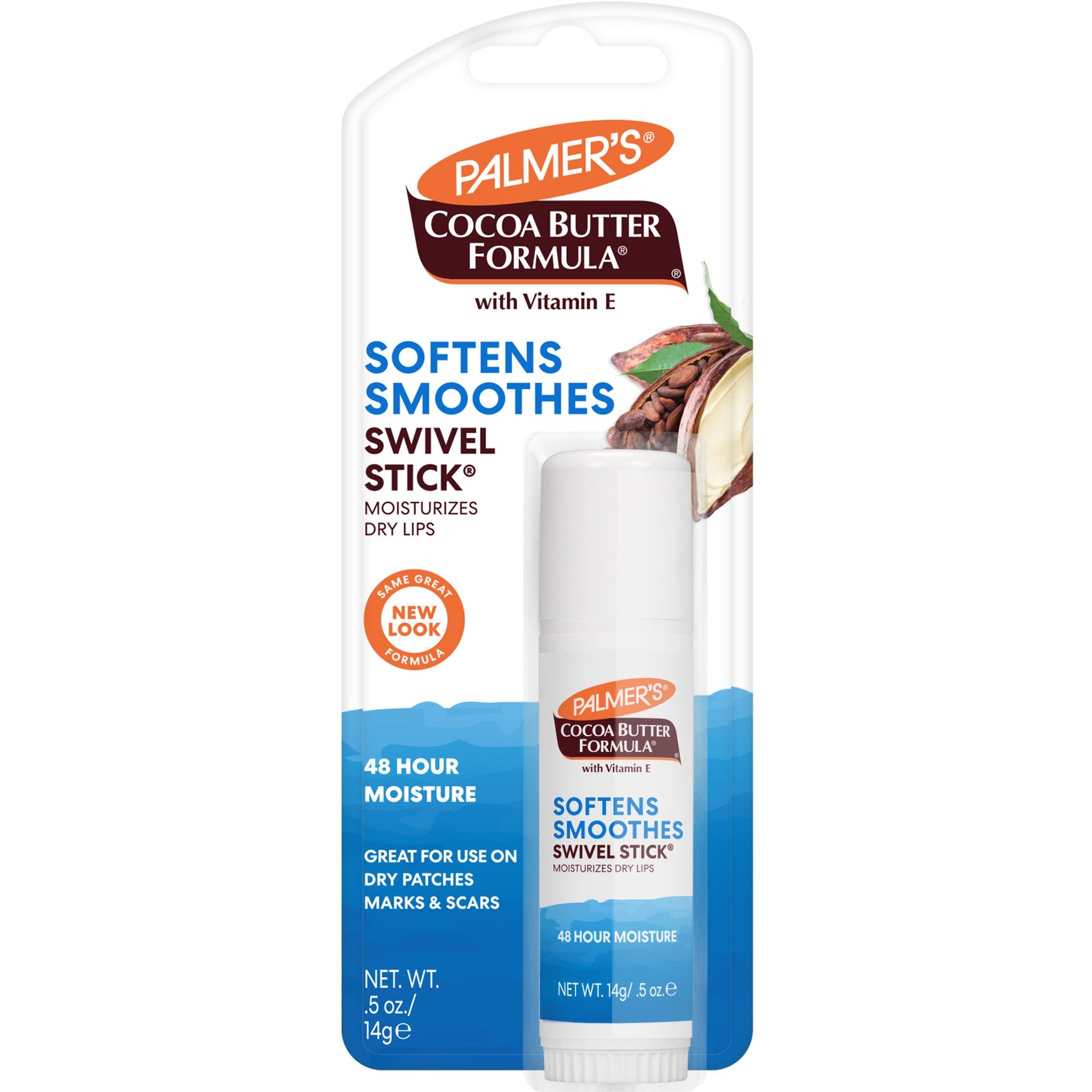 Palmer's Cocoa Butter Formula, Lip Moisturizer, Swivel Stick, With Vitamin E, 0.5 Oz Lotion & Moisturizer Pasteur Pharmacy
