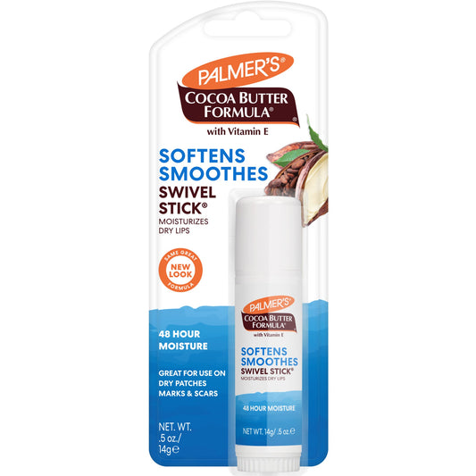 Palmer's Cocoa Butter Formula, Lip Moisturizer, Swivel Stick, With Vitamin E, 0.5 Oz Lotion & Moisturizer Pasteur Pharmacy