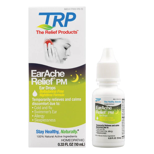 Trp Homeopathic Earache Relief PM Ear Drops - 10 Ml Ear Drops Pasteur Pharmacy